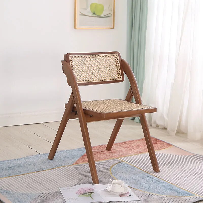 SkandiShop Foldable Rattan Chair